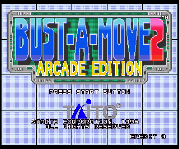 Bust-a-Move 2: Arcade Edition screenshot 3 for Sega Saturn